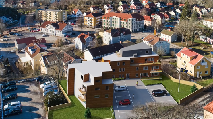 Moderna lägenheter mitt i Uddevalla