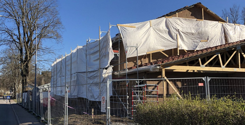 Nybyggda hyresrätter utanför Linköping